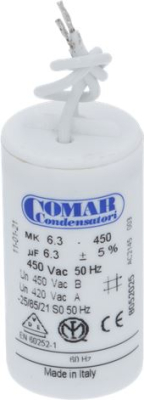 CAPACITOR 6.3µF WITH CABLE 