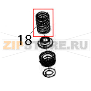 Brewing spring Hurakan HKN-ME709 Brewing spring Hurakan HKN-ME709Запчасть на деталировке под номером: 18