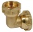 ELBOW FITTING FF1/2 - ROTATING NUTS
