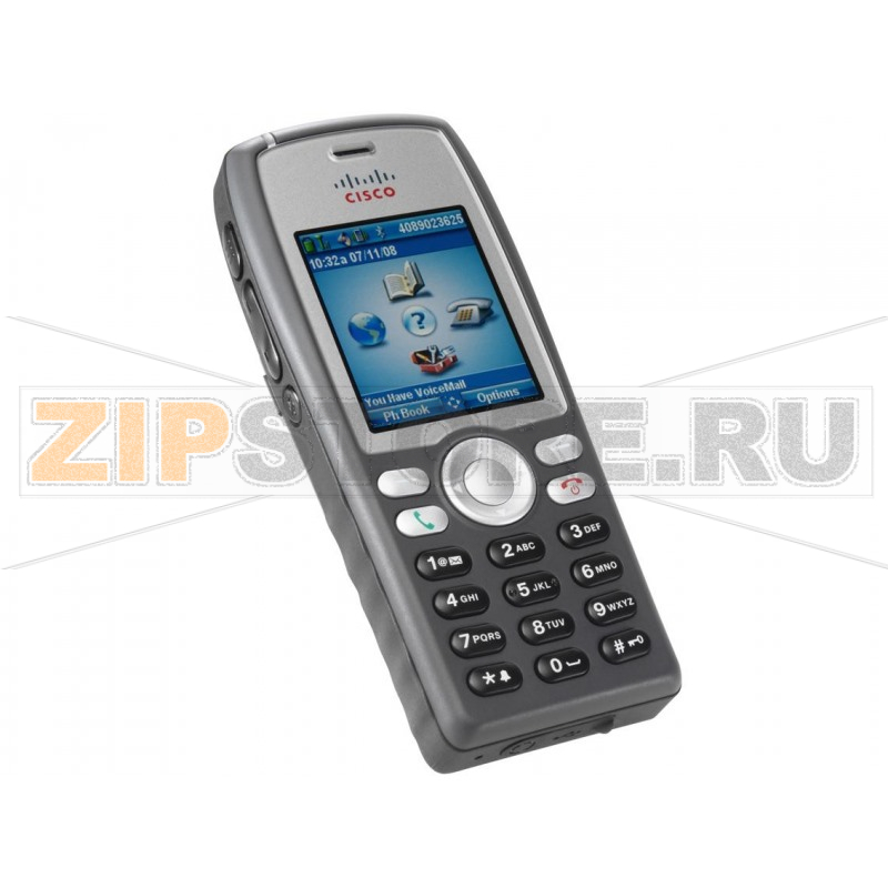 IP-телефон беспроводной, 1 линия, Bluetooth 2.0, SCCP, IP54 Cisco CP-7925G-E-K9 
