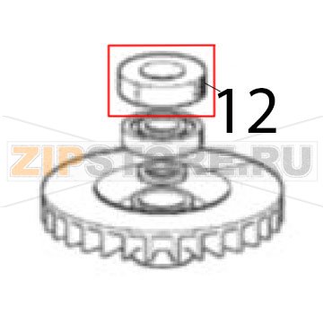 Inserto in gomma Scotsman AF 206 Inserto in gomma Scotsman AF 206Запчасть на деталировке под номером: 12