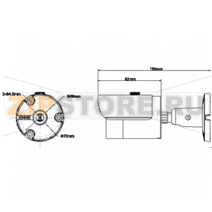 Видеокамера Dahua DH-HAC-HFW2120SP-0600B 