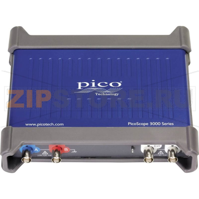 Осциллограф USB 200 МГц, 2 канала, 500 Мвыб/с, 256 МБ/кан Pico 3206D 