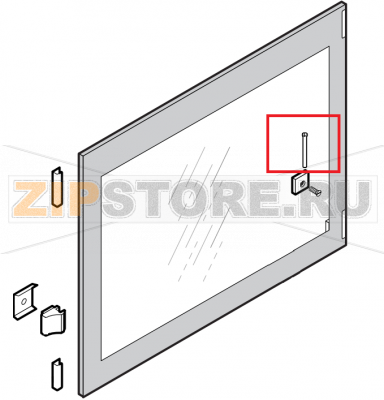 Inner glass hinge pin Lainox VE061D   Inner glass hinge pin Lainox VE061DЗапчасть на сборочном чертеже под номером: 6Название запчасти на английском&nbsp;языке: Inner glass hinge pin Lainox VE061D