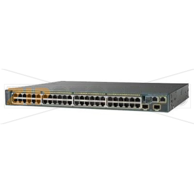 Коммутатор 48xGE, 2xSFP+, LAN Base Cisco WS-C2960S-48TD-L 