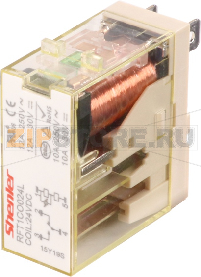Реле миниатюрное (1CO), 12A, DC 12V Shenler RFT1CO012 