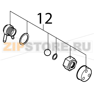 Valve Silanos E1000 Valve Silanos E1000Запчасть на деталировке под номером: 12