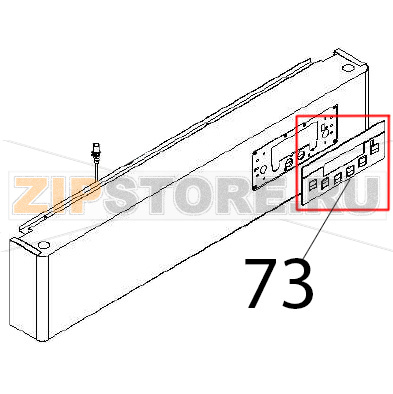 Silk-scree. panel Angelo Po IA101L Silk-scree. panel Angelo Po IA101LЗапчасть на деталировке под номером: 73