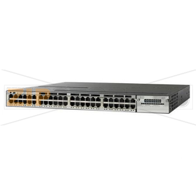 Коммутатор 48xGE (PoE+), LAN Base Cisco WS-C3850-48F-L 