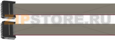 КАБЕЛЬ ЛЕНТОЧНЫЙ 10 ПОЛОС 100 М 