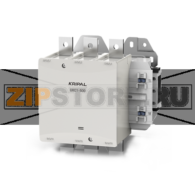 Контактор 500 А, 230 В/AC, 2NO+2NC, 3 полюса, IP20 Kripal UKC1-500-22-230AC 