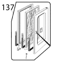 Door assembly Angelo Po FC241G