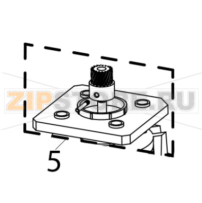 Bracket motor assembly KitchenAid 5KVJ0111ECA Bracket motor assembly KitchenAid 5KVJ0111ECAЗапчасть на деталировке под номером: 5