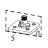 Bracket motor assembly KitchenAid 5KVJ0111ECA