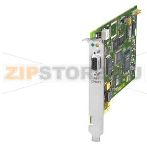 Коммуникационный процессор CP 5623 PCI EXPRESS X1 (3.3V) для подключения PROFIBUS В комплекте: програмное обеспечение CONFIGURATION TOOL и DP-BASE, Лицензия для 1 установки. R-SW, CLASS A, Siemens 6GK1562-3AA00 