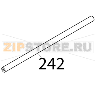 Barra tonda carr. Sirman Mirra 220 Barra tonda carr. Sirman Mirra 220Запчасть на деталировке под номером: 242