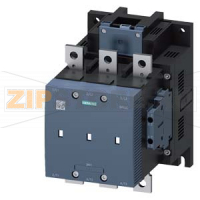 ВАКУУМНЫЙ КОНТАКТОР, 132КВТ/400V/AC-3, AC/DC-НОМИНАЛЬНОЕ ПИТАЮЩЕЕ НАПРЯЖЕНИЕ УПРАВЛЕНИЯ UC 21-27, 3V БЛОК-КОНТАКТЫ 2НО+2НЗ 3-Х ПОЛЮСНЫЙ, ТИПОРАЗМЕР S10 ШИННОЕ ПРИСОЕДИНЕНИЕ ПРИВОД: ЭЛЕКТРОННЫЙ, С ИНТЕРФЕЙСОМ КОНТРОЛЛЕРА DC24V Siemens 3RT1265-6NB36