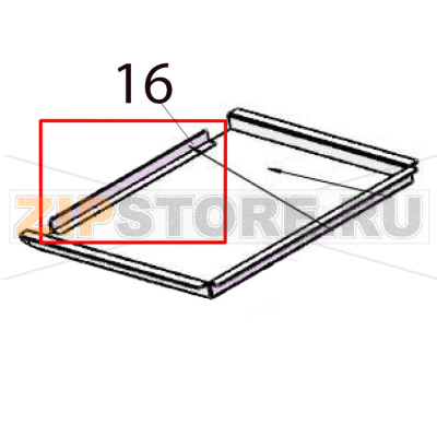 Anti-skid strip Hurakan HKN-EF16 Anti-skid strip Hurakan HKN-EF16Запчасть на деталировке под номером: 16
