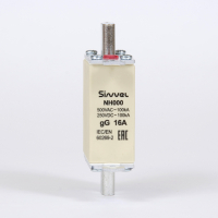 Предохранитель с бойком 16 A, габарит 000, gG Sinvel FNH000S-16