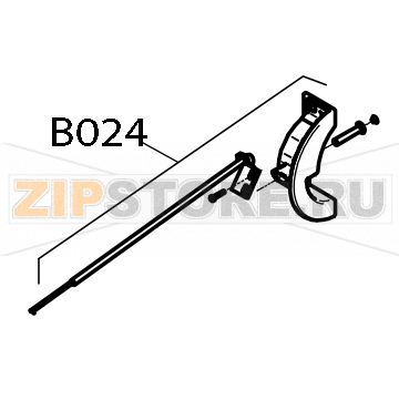 Door catch block P3 with fixing accessories Convotherm OES 6.10 Door catch block P3 with fixing accessories Convotherm OES 6.10Запчасть на деталировке под номером: B024