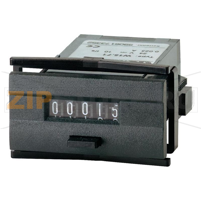 Счетчик импульсов 24 В/DC, 45х22.2 мм Kübler W 15.51 24 V/DC 