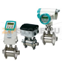 Датчик электромагнитного расходомера  SITRANS F M MAGFLO MAG 1100 FOOD пищевого исполнения Siemens 7ME614.-.....-....