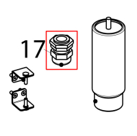 Cable gland with nut Tecnoinox CP4FE7
