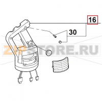 Набор: Ручка+болты+заглушки Robot Coupe MP 350 Ultra Combi