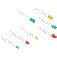 Светодиод круглый 500 мкд, 5 мм, 40°, 30 мА, 3.2 В, синий Würth Elektronik 151051BS04000
