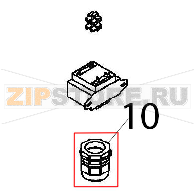 Fairlead Angelo Po FX61E1 Fairlead Angelo Po FX61E1Запчасть на деталировке под номером: 10