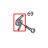 Disp guide spring L Sato HR224 TT