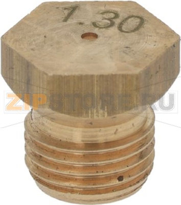 GAS NOZZLE M10x1 ø 1.30 mm 