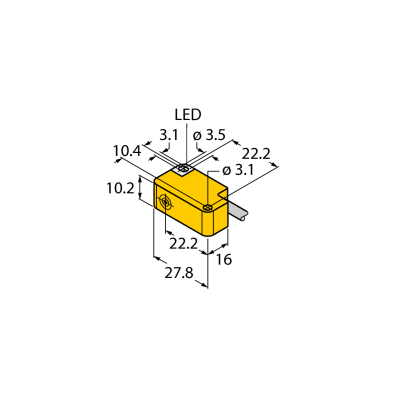 Датчик индуктивный Turck BI2-Q10S-VP6X 