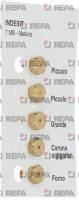 NAT. GAS INJECTORS 7MB INDESIT KIT 5 PCS