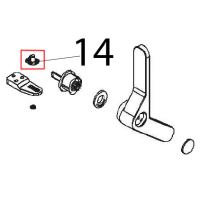 Bottom door support Angelo Po FX101E1