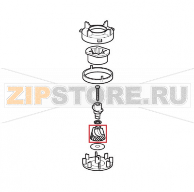 Macina conica Saeco Stratos Macina conica Saeco Stratos

Запчасть на сборочном чертеже под номером: 44

Название запчасти на итальянском языке: Macina conica Saeco Stratos