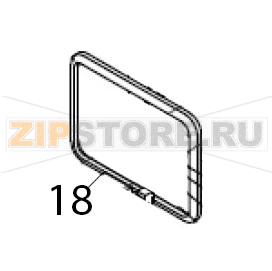 Silicon twig Hurakan HKN-XF023 Silicon twig Hurakan HKN-XF023Запчасть на деталировке под номером: 18