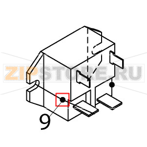 Truss head tapping screw T2 Hoshizaki IM-65NE Truss head tapping screw T2 Hoshizaki IM-65NEЗапчасть на деталировке под номером: 9