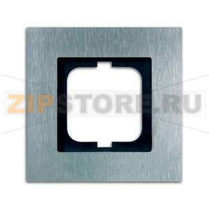 Рамка одноместная, сталь ABB 3836.66 