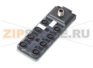 Соединительный блок Splitter boxes V1-8A-E2-V112 Pepperl+Fuchs Описание оборудования8-way passive distributor with M12 plug, 12-pin