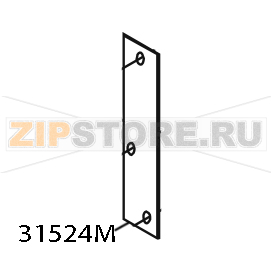 PCB, front LED Zebra 105SE PCB, front LED Zebra 105SEЗапчасть на деталировке под номером: 31524M