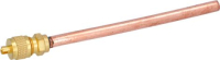 CHARGING VALVE WITH TUBE 100 mm ø 6 mm