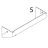 Drain guide Hoshizaki IM-65NE