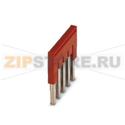 Перемычка Phoenix Contact FBS 5-5 Полюсов: 5, Цвет: красный.Минимальный заказ: 50 шт.Упаковка: 50 шт.
