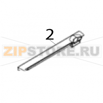 Frame, hand cutter TSC CPX4D Frame, hand cutter TSC CPX4DЗапчасть на деталировке под номером: 2