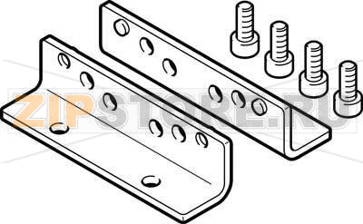 Уголки крпежные Festo HPE-80 