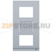 Рамка для станции видеовызова, 1/3, алюминий ABB 2TMA200160A0003