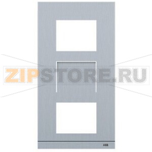 Рамка для станции видеовызова, 1/3, алюминий ABB 2TMA200160A0003 