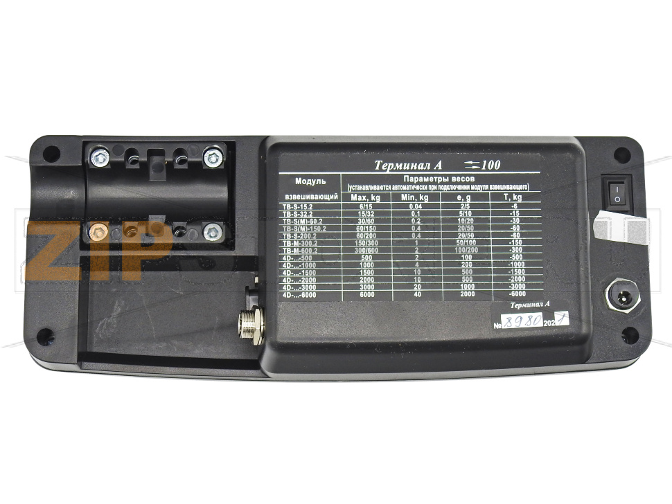 Блок индикации для терминала Масса-К A_4D Блок индикации с тонким кабелем, пластмассовый, без радиоканала для весового терминала Масса-К A_4D