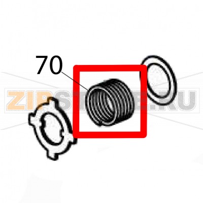 Spring D1.6*D19.2*24L*5N Godex G500 Spring D1.6*D19.2*24L*5N Godex G500Запчасть на деталировке под номером: 70Название запчасти Godex на английском языке: Spring D1.6*D19.2*24L*5N G500.